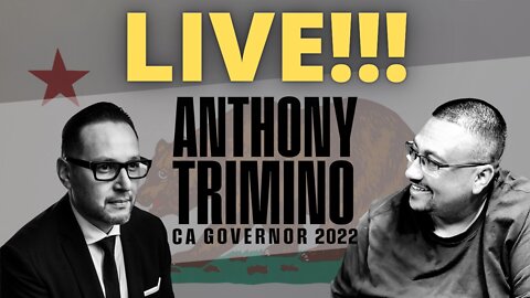 We're LIVE with ANTHONY TRIMINO!!!