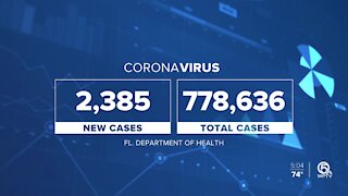 US sets coronavirus infection record; deaths near 224,000