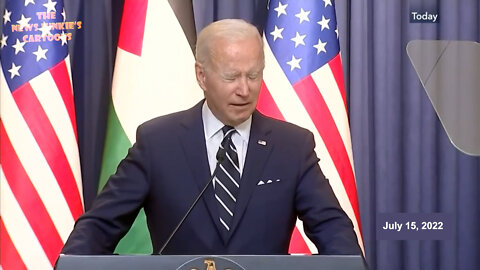 Biden's Word Salad in the Middle East: "We must all be free to practice our face."