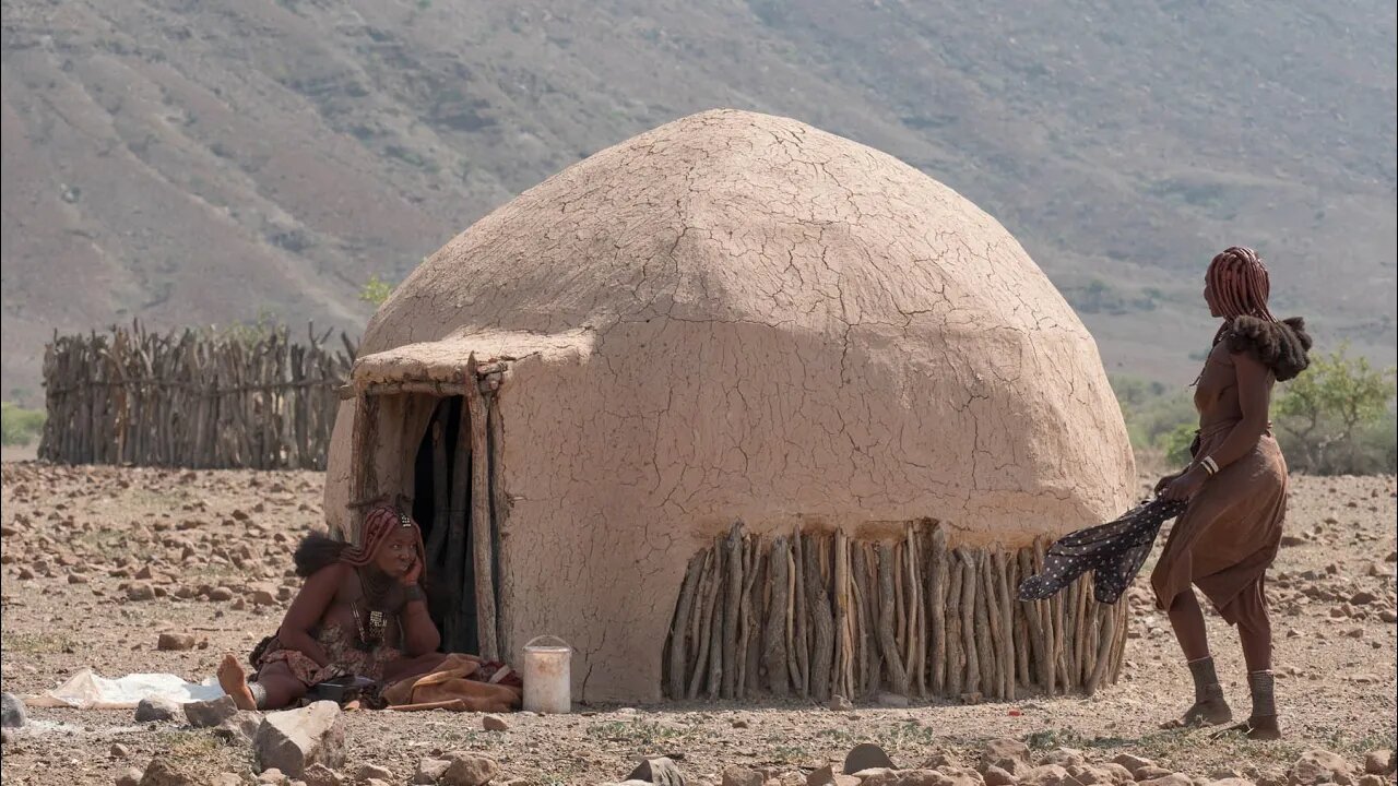 House Of Clay Women Builders Of The Namibian Himba Tribe