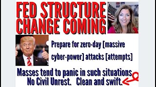 FED STRUCTURE CHANGE COMING - PREPARE - MASSES TEND TO PANIC