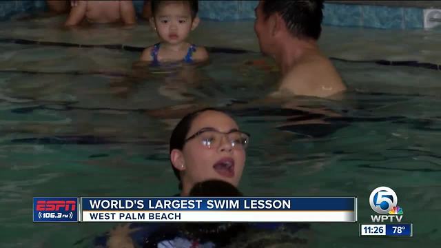 Worlds Largest Swim Lesson 9798