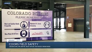 Coors Field: Safety measures inside the ballpark