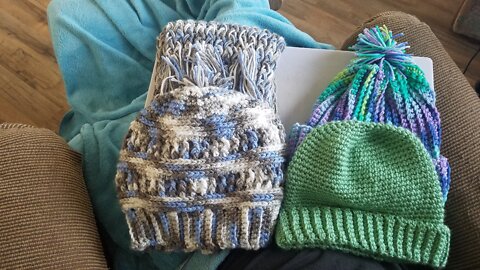 More Crochet Hats and Scarf