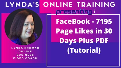 FaceBook - 7195 Page Likes in 30 Days Plus PDF