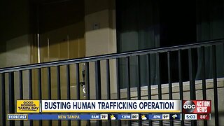 Busting human trafficking operation