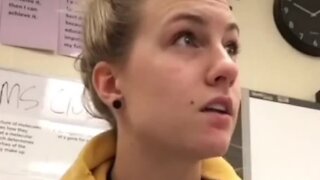 Substitute teacher purposely says every kids names wrong