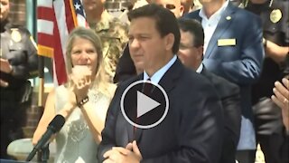 Governor DeSantis Holds Press Conference on Police Funding 5/5/21