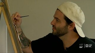Tattoo artist keeping his art alive with Tom Brady portrait