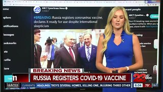 Russia registers COVID-19 vaccine