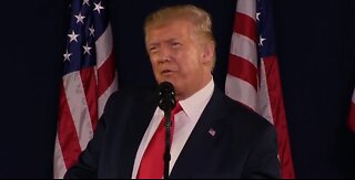 President Trump spoke at Mount Rushmore event