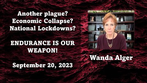 Another plague? Economic Collapse? National Lockdowns? ENDURANCE IS OUR WEAPON!