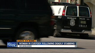 Woman in custody after deadly stabbing in Milwaukee