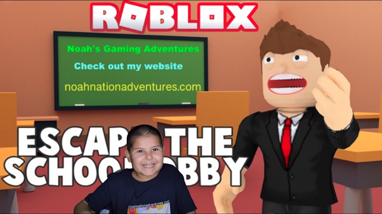 Roblox Escape The School Obby Gameplay - roblox the scary school