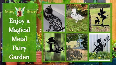 Tommy Tinker | Enjoy a Magical Metal Fairy Garden