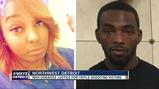 1 dead, 2 shot in face after opening door for stranger in Detroit