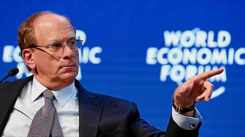 Blackrock CEO Larry Fink - "Markets Like Totalitarian Governments!"