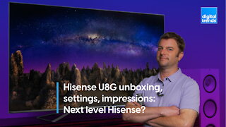 Hisense U8G unboxing, settings, impressions | Next level Hisense?