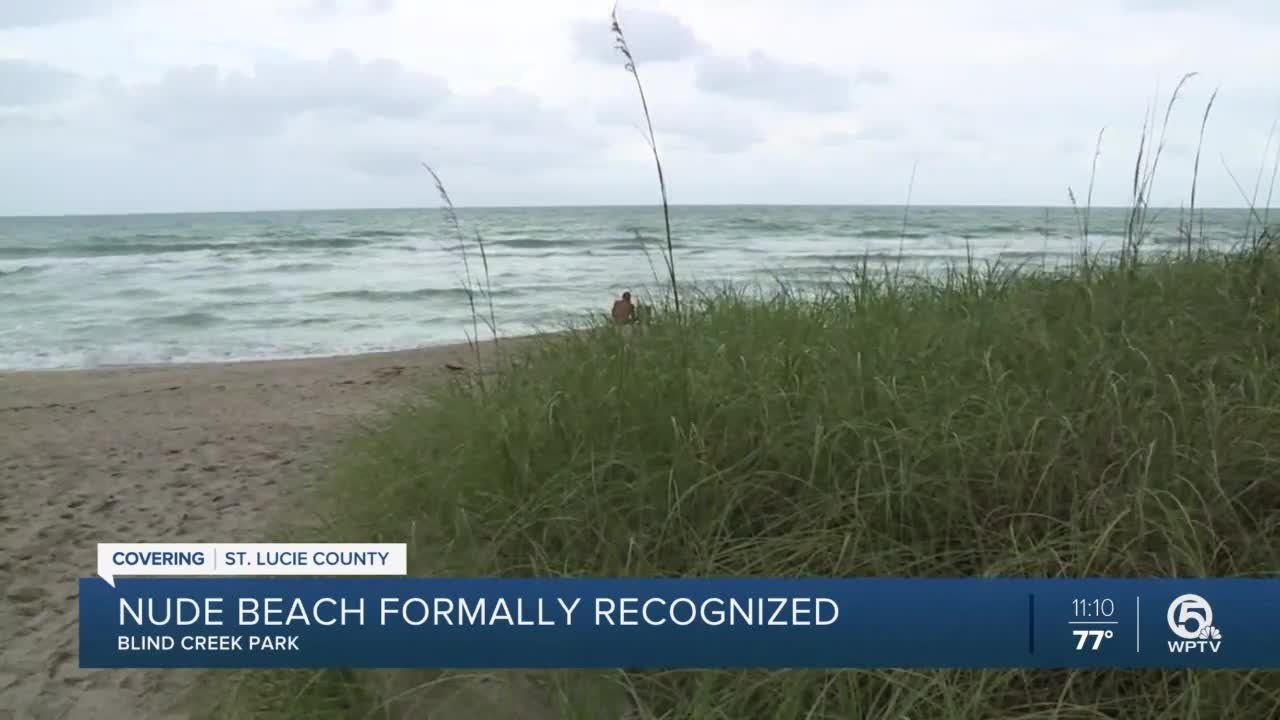Nude beach formally recognized in St. Lucie County.