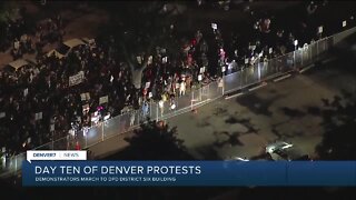 Day 10 of Black Lives Matter protests in Colorado