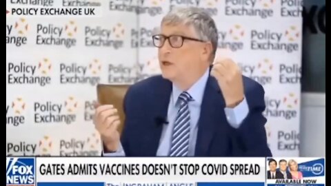 Bill Gates Admits It -- The Vaccines "Only Slightly Reduce" The Transmission of Covid