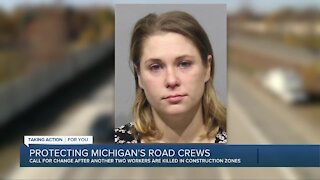 Woman arraigned for crash that killed 2 construction workers on I-94