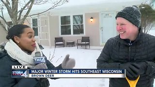Major winter storm hits southeast Wisconsin