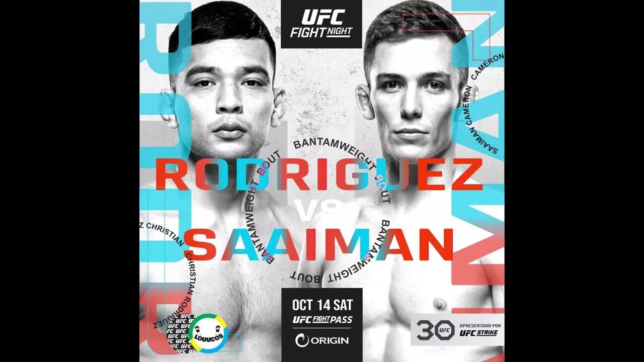 Cameron Saaiman vs Christian Rodriguez Full Fight Predictions and
