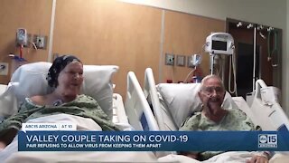 Peoria couple married 70 years sticks together through COVID-19