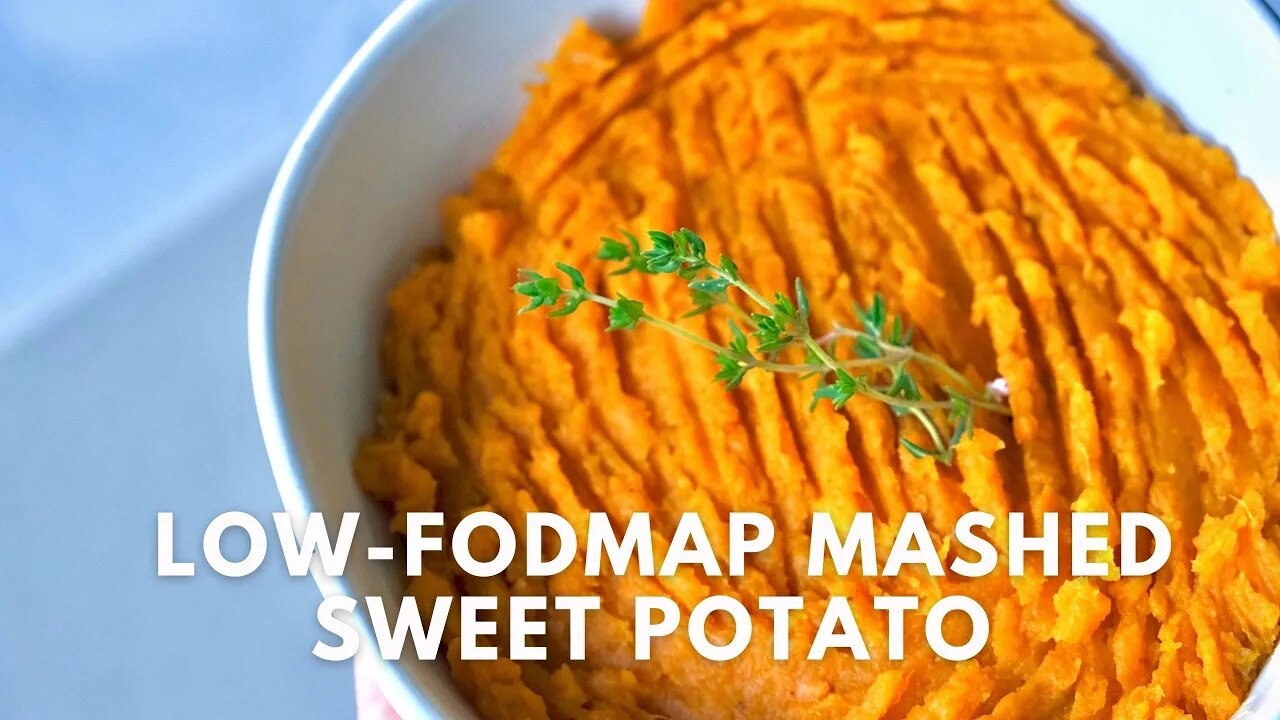 LowFODMAP Mashed Sweet Potatoes