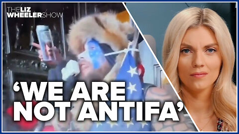 Footage reveals QAnon Shaman urged peaceful protests: 'We are not Antifa'