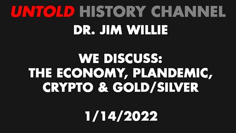 Dr. Jim Willie Interview 1/14/2022