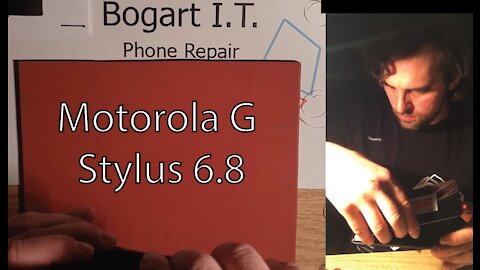 Motorola G Stylus 6.8 Cracked Screen Repair - Bogart IT