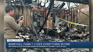 Berryhill Family Loses Everything in Fire