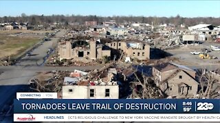 Tornadoes leave trail of destruction across multiple states