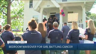 Bedroom makeover for local girl battling cancer