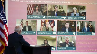 Biden Discusses Abortion Access Options With Democratic Governors