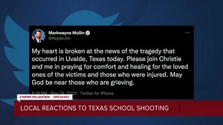 Local reactions to Texas school shooting