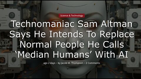 AI Will Replace Humans