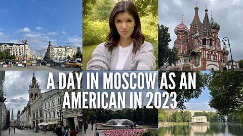 VLOG: A Day in Moscow as an American in 2023 - Grocery Shopping, Metro, Exploring