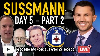 Sussmann Trial Day 5 Part 2: Ex-CIA Mark Chadason, Kevin P.