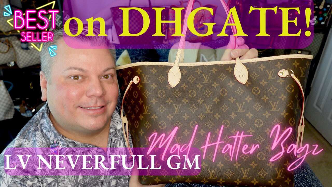 BOUGIE ON A BUDGET REVIEW - BEST ON DHGATE! LV NEVERFULL GM in Monogram