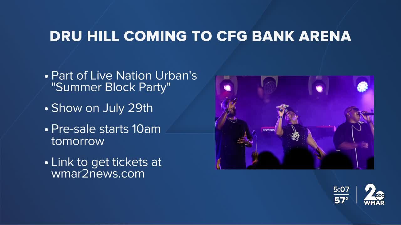 Jodeci, SWV and Dru Hill to perform at CFG Arena for Summer Block Party