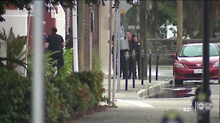 1 in custody after police respond to shooting at downtown Tampa apartment building