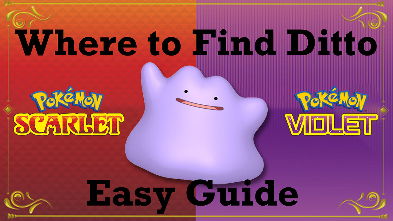 Pokemon Scarlet and Violet! How to Find/Farm Ditto!