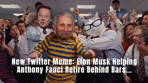 New Twitter Meme: Elon Musk Helping Anthony Fauci Retire Behind Bars...