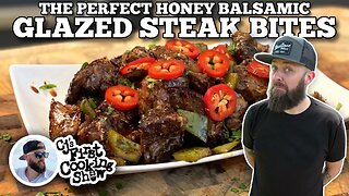 The Perfect Honey Balsamic Steak Bites | Blackstone Griddles