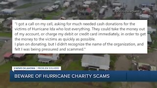 How to look out for donation scams during disasters like Hurricane Ida