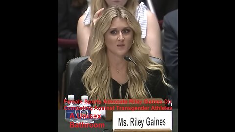 Female Sports Advocate Riley Gaines On Competing Against Transgender Athletes