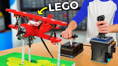 Designing and building a working LEGO flight simulator
